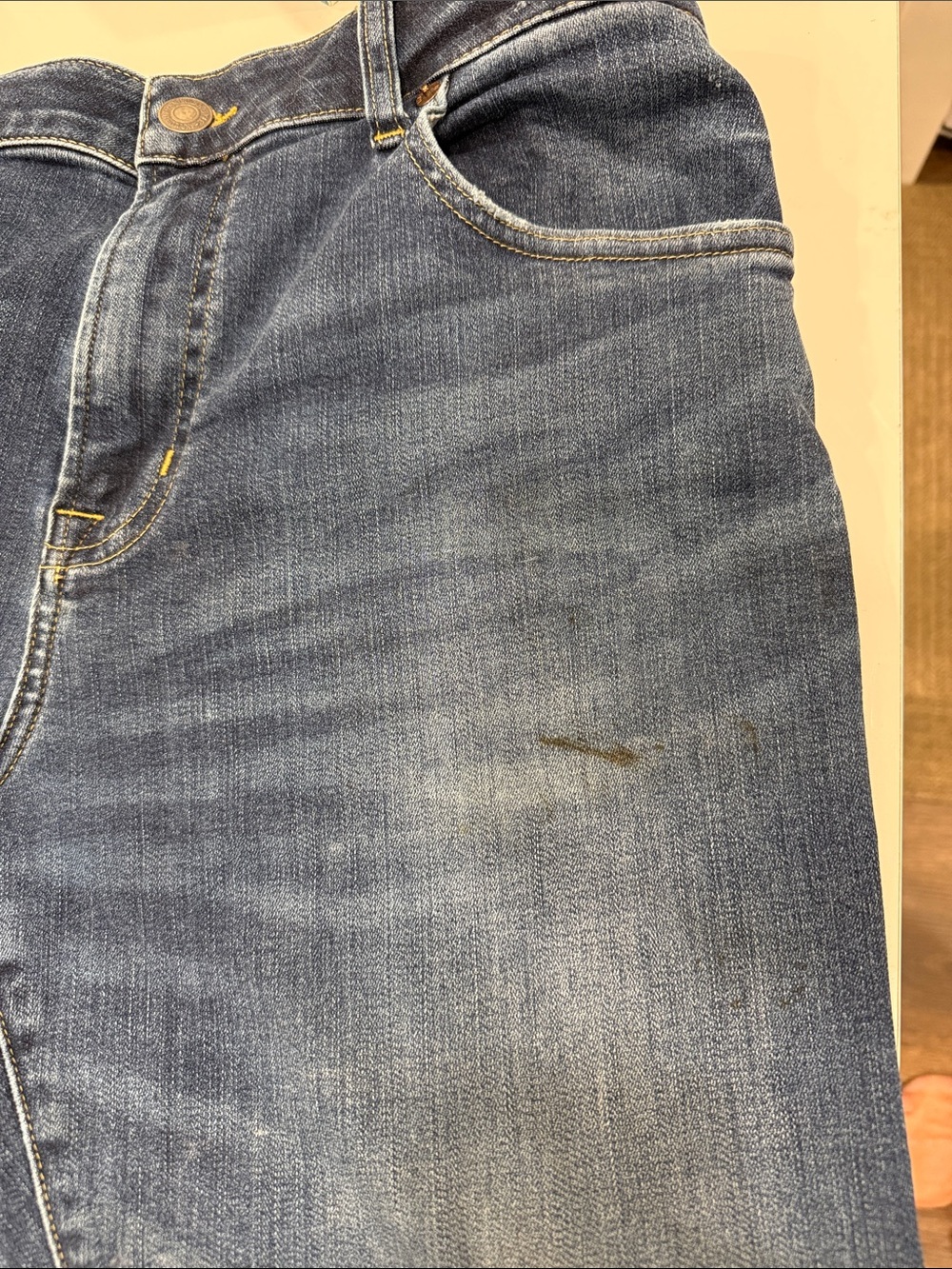 American Eagle Outfitters Mens Original Boot Cut Jeans Size 36x30 Blue Denim - Picture 6 of 6